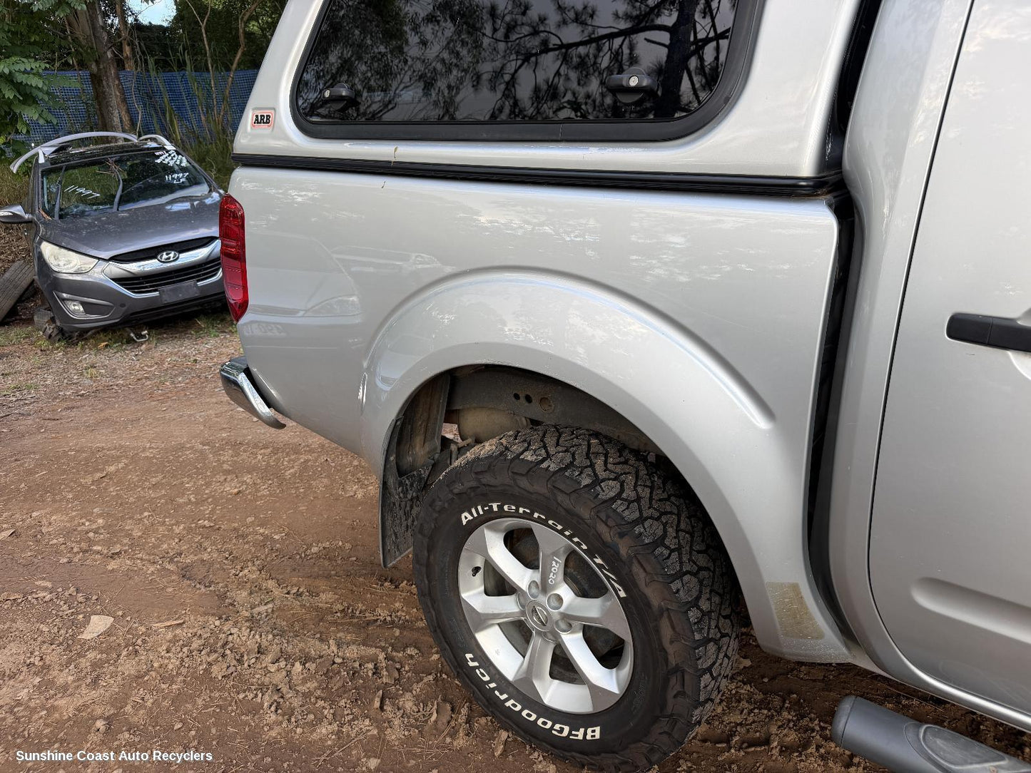 2005-2015 Nissan Navara Ute Back