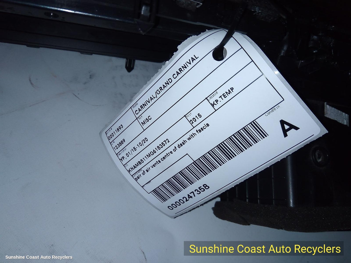 2015-2020 Kia Carnival/grand Carnival Misc