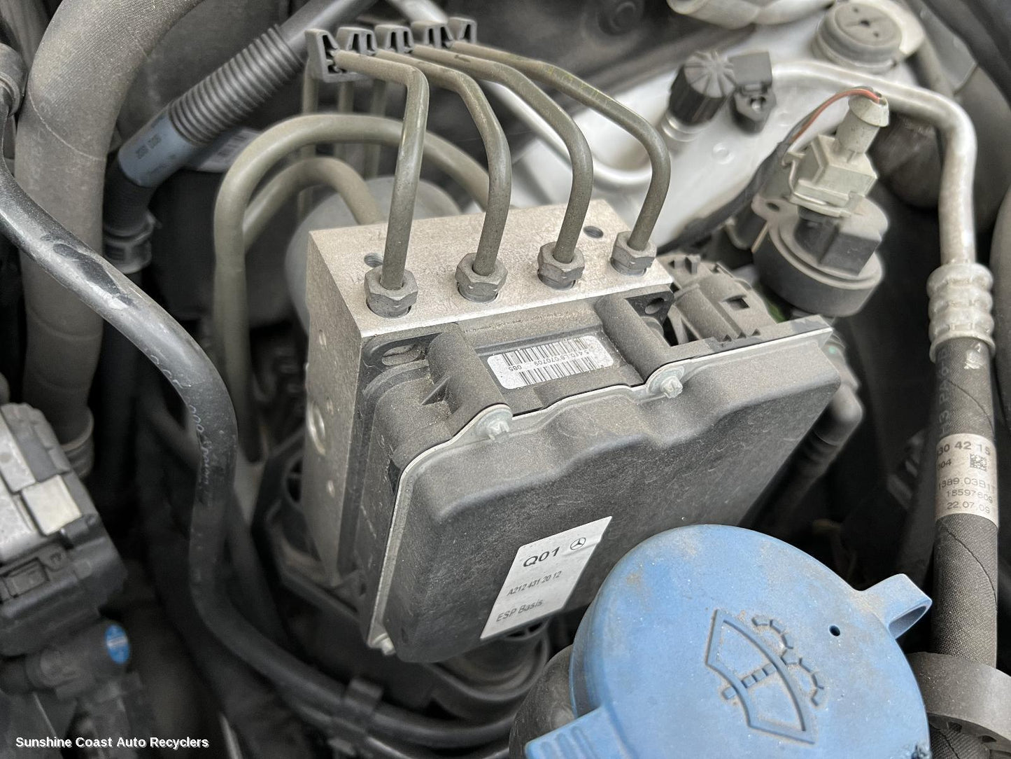 2009 Mercedes E Class Abs Pump Modulator