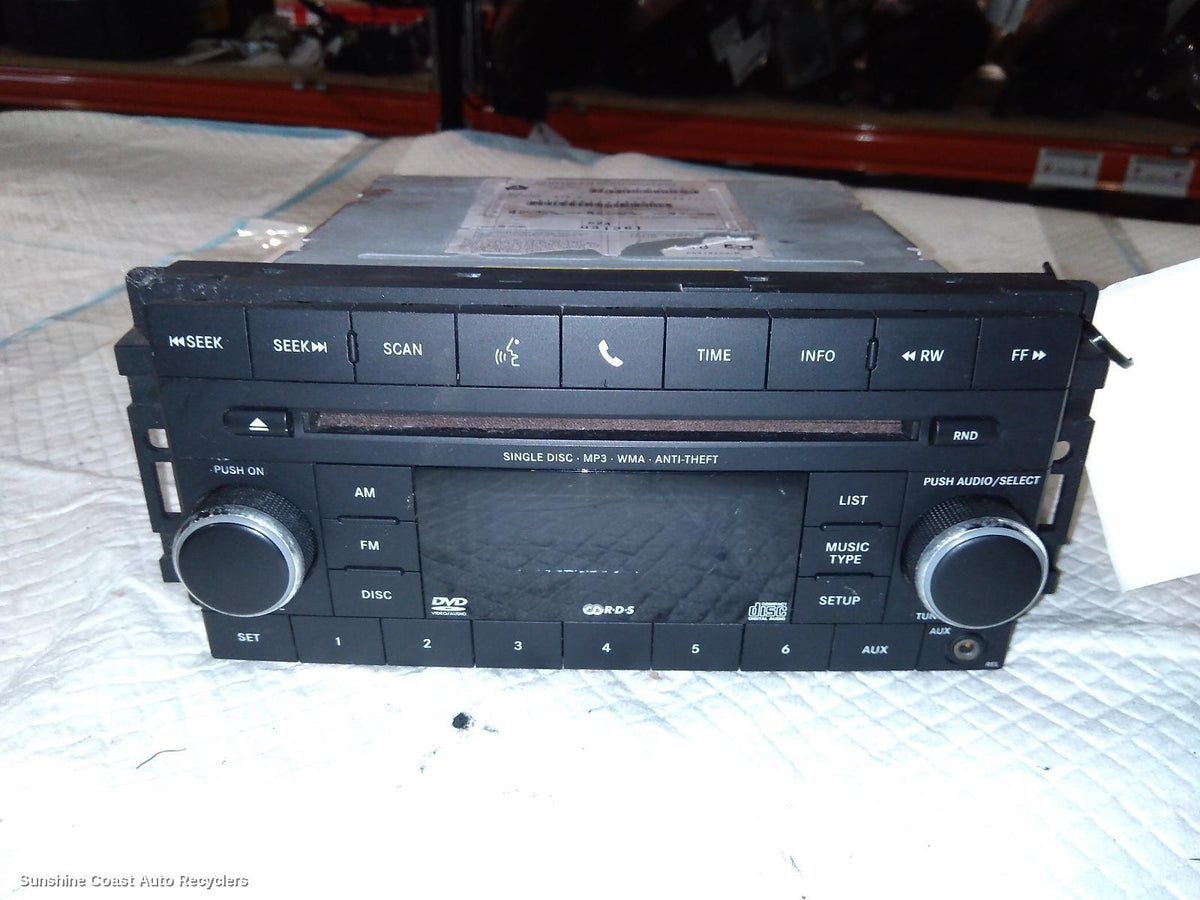 2007-2016 Jeep Patriot Radio Cd Dvd Sat Tv