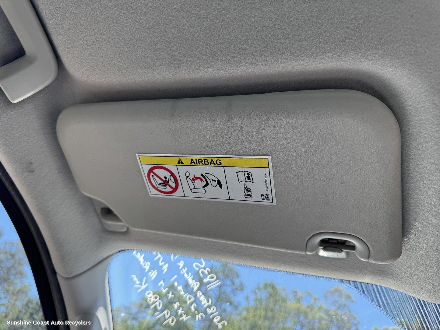2018 Ford Ranger Sunvisor
