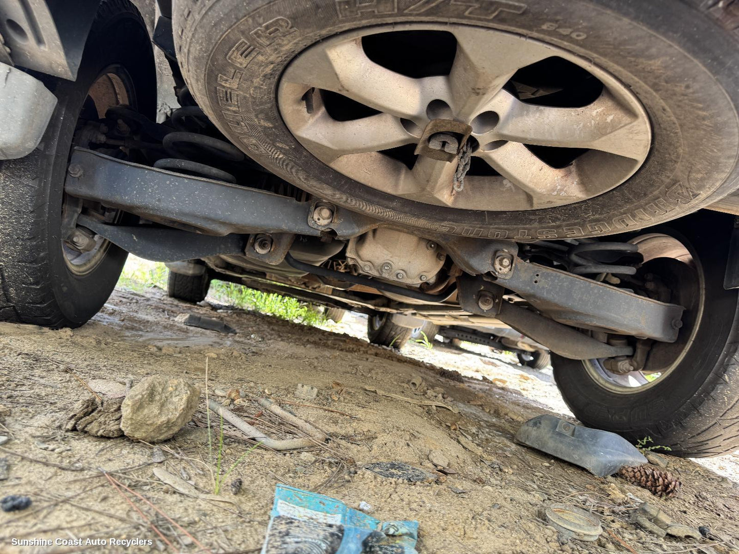 2012 Nissan Pathfinder Spare Wheel Winch