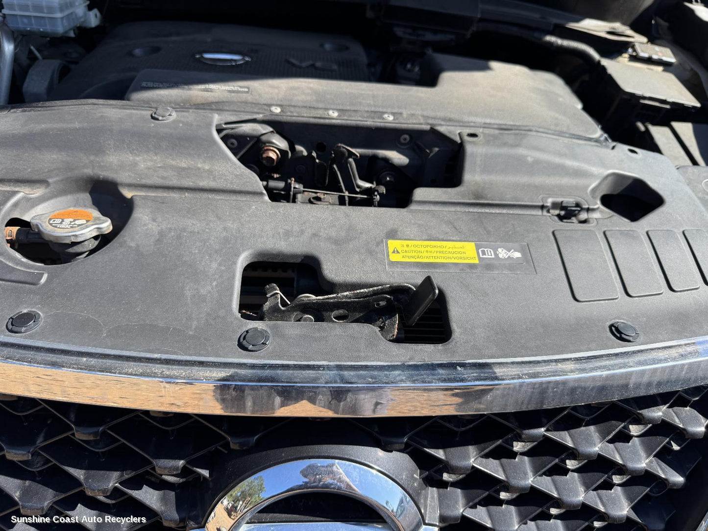 2013-2021 Nissan Pathfinder Bonnet Lock Support