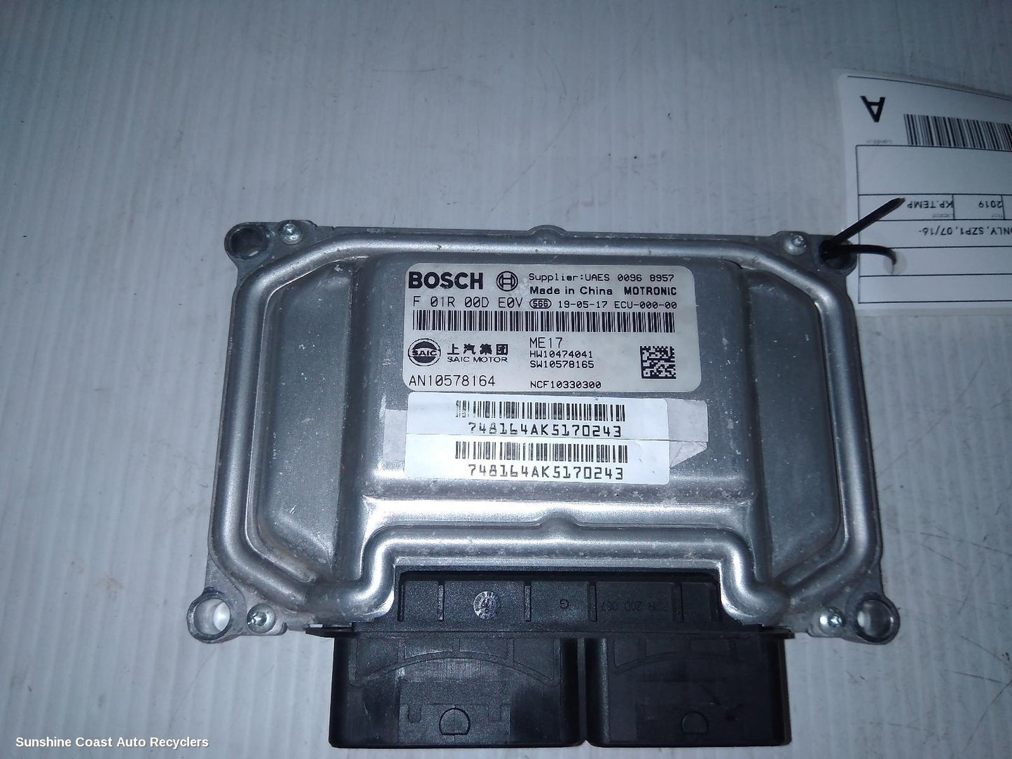 2019 Mg Mg3 Ecu