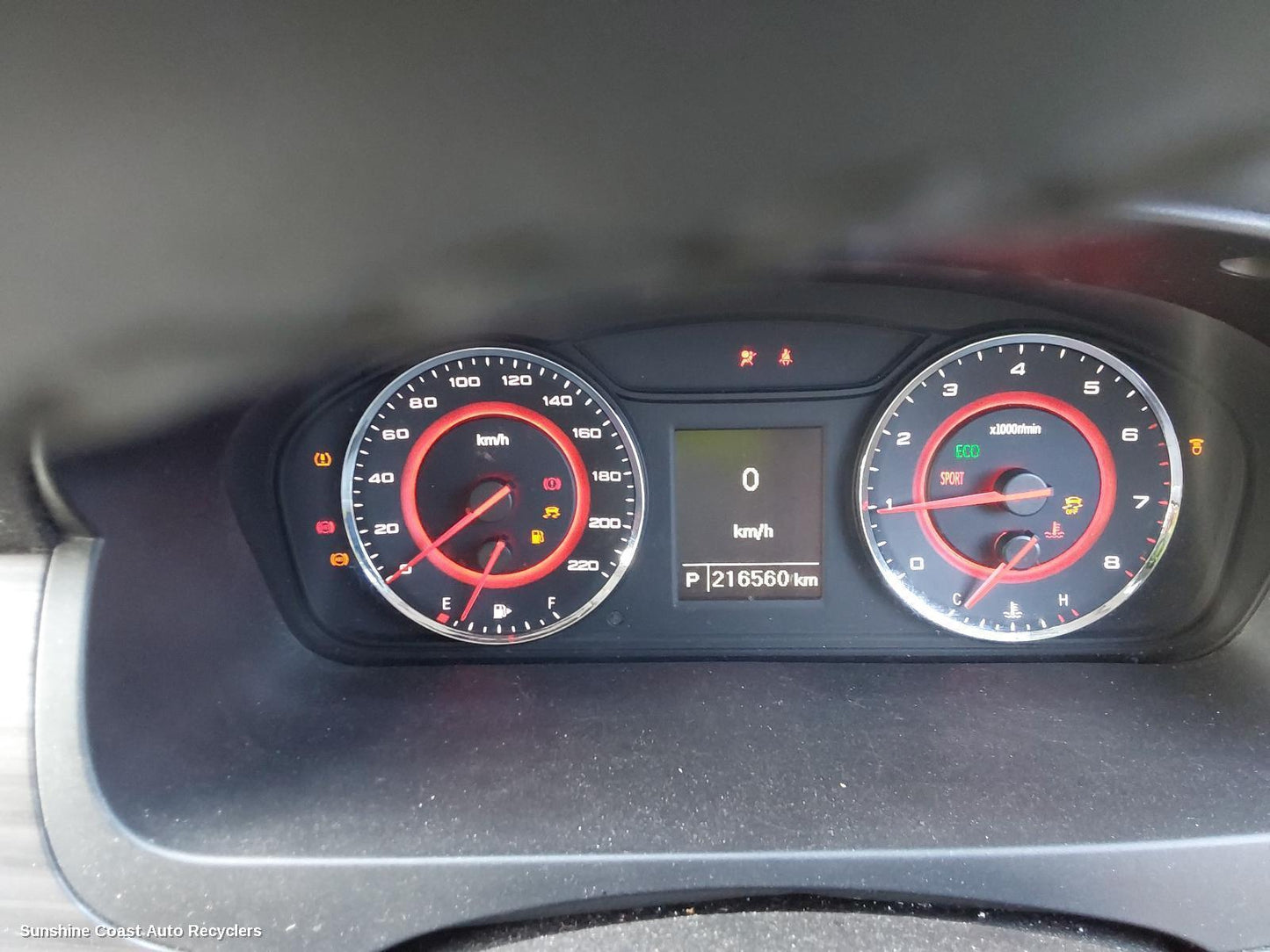 2021 Ldv G10 Instrument Cluster