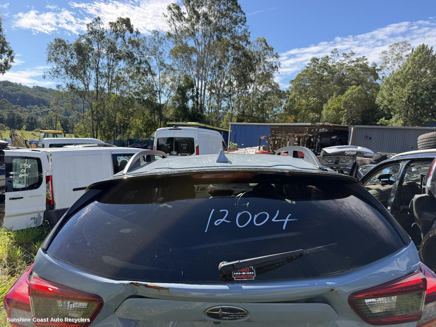 2017-2023 Subaru Xv Rear Tailgate Glass