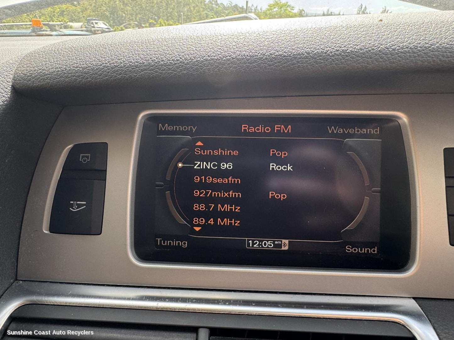 2010 Audi Q7 Radio Cd Dvd Sat Tv