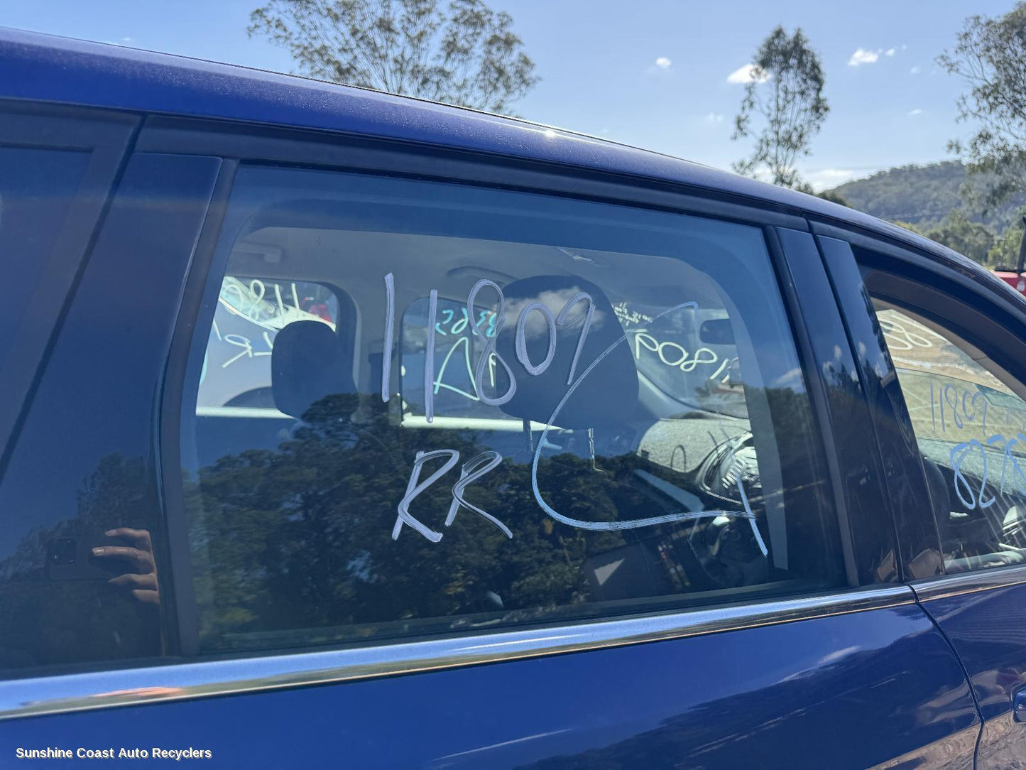 2015 Ford Kuga Right Rear Door Window