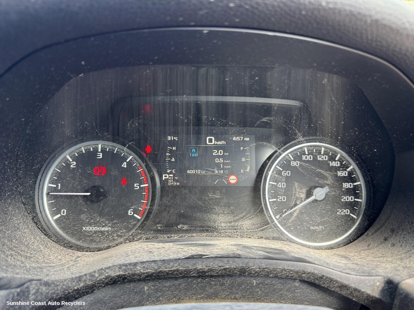 2020-2026 Mazda Bt50 Instrument Cluster