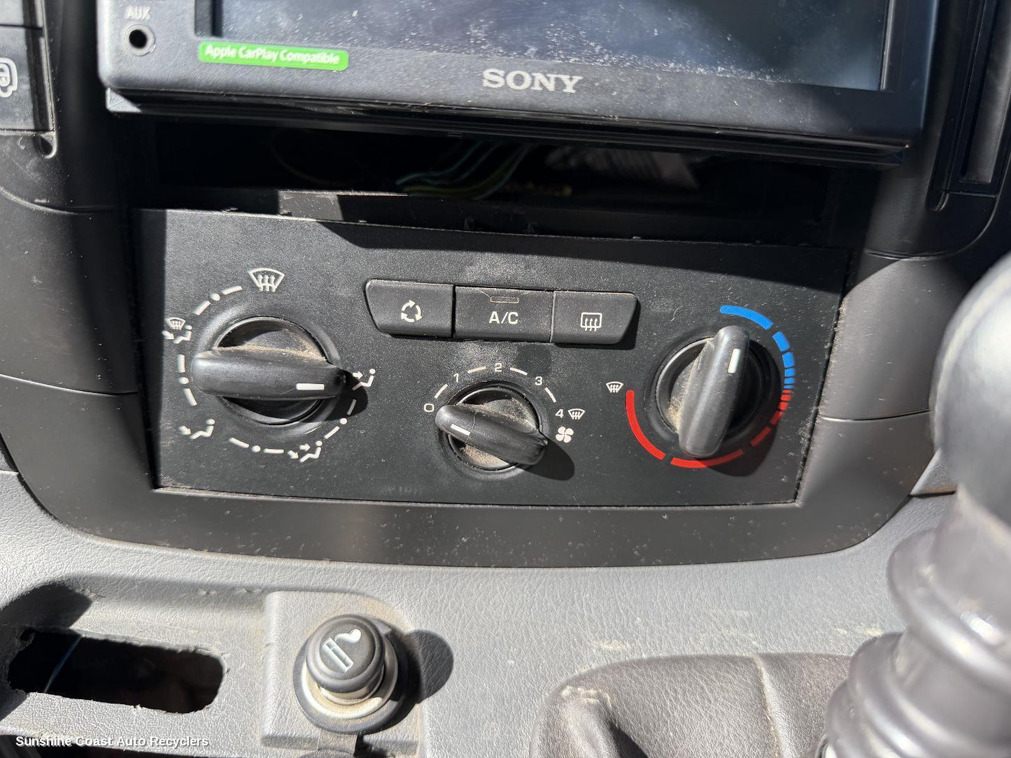 2008-2015 Peugeot Expert Heater Ac Controls