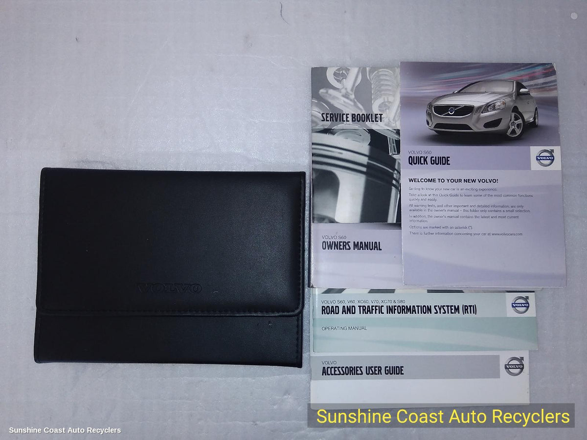 2010-2018 Volvo S60/v60 Owners Handbook