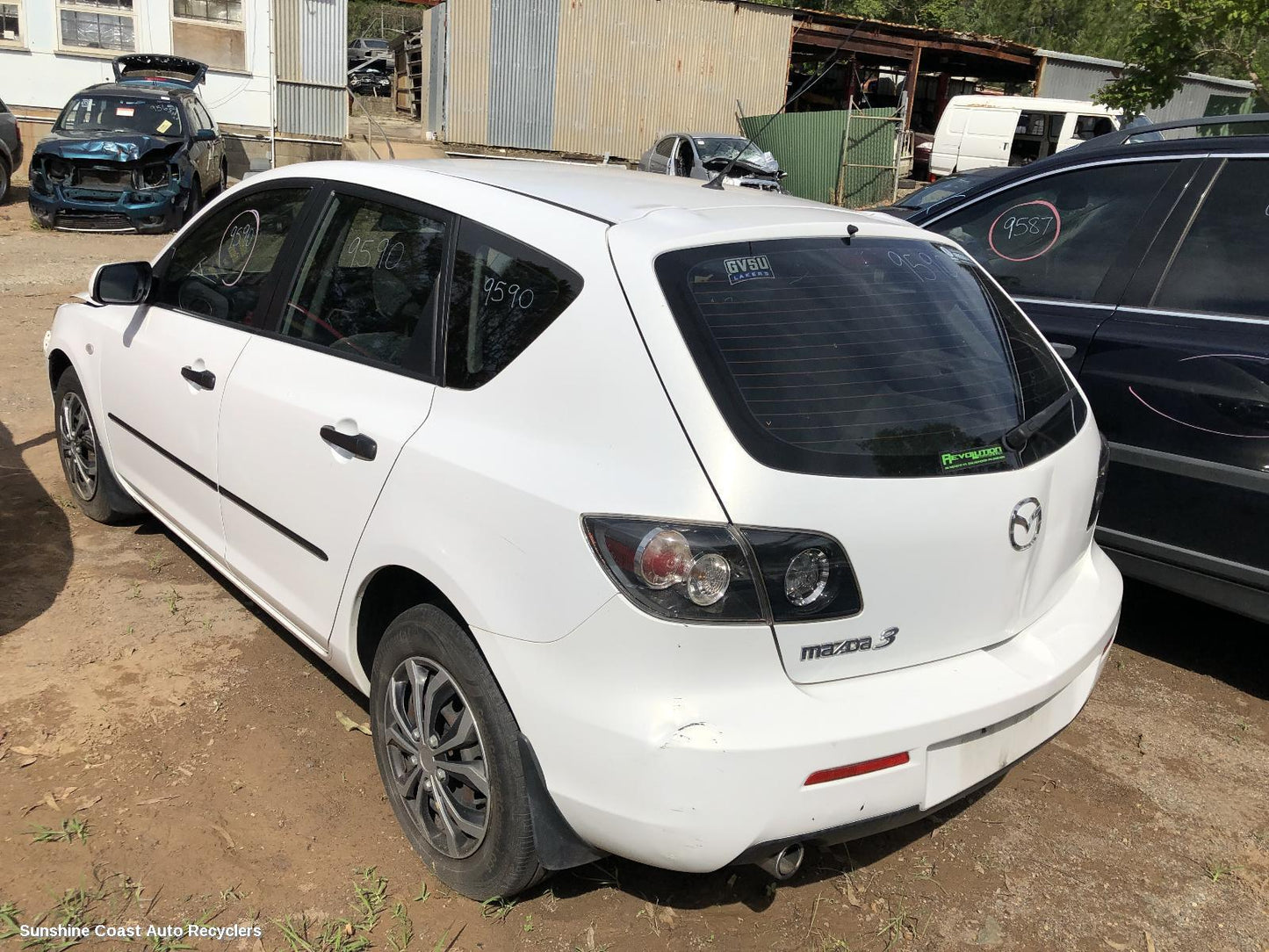 2007 Mazda 3 Wiper Motor