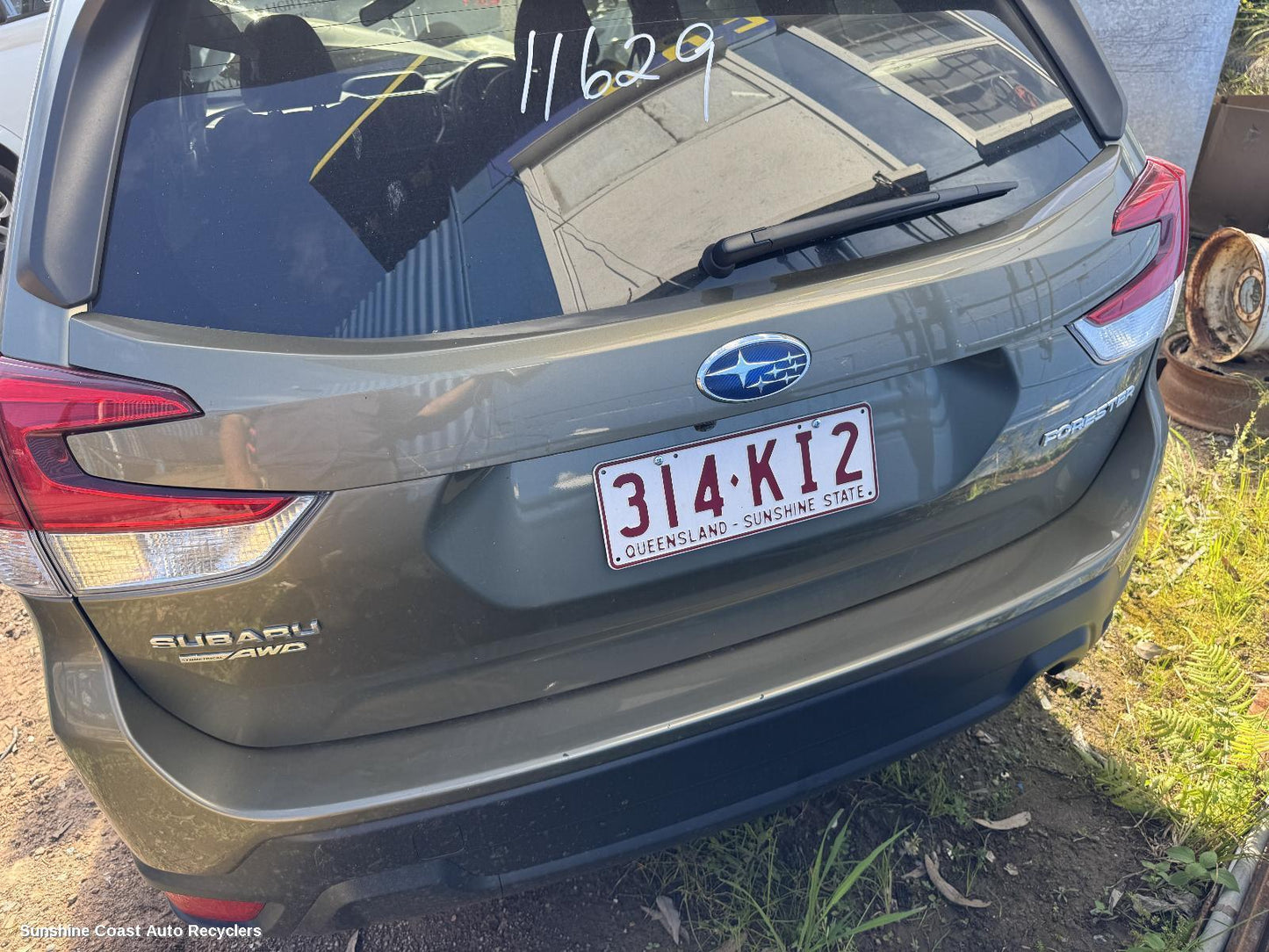2018-2024 Subaru Forester Rear Garnish