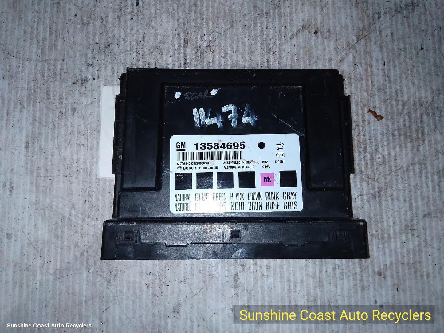 2012 Holden Cruze Ecu