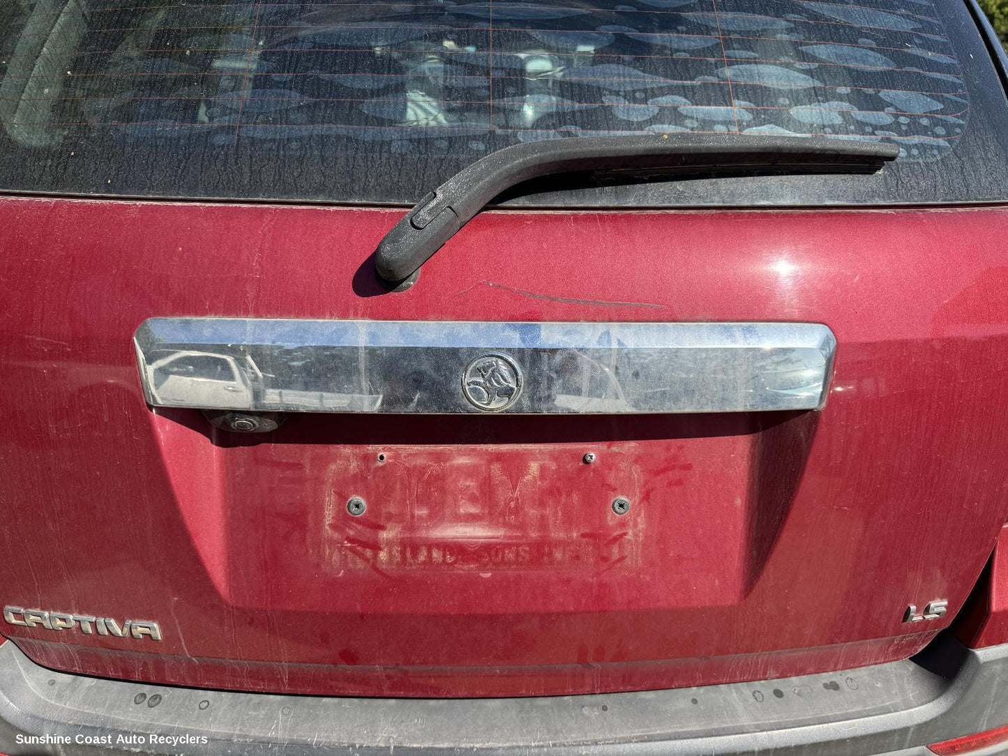 2015 Holden Captiva Rear Garnish
