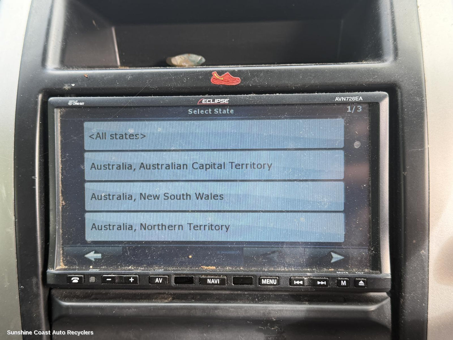 2007-2013 Nissan Xtrail Radio Cd Dvd Sat Tv