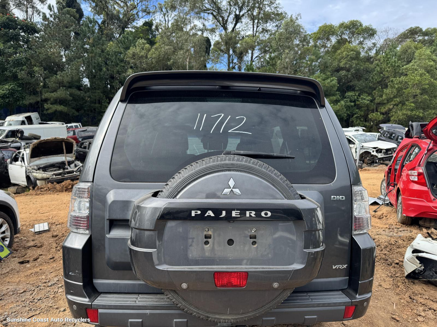 2014 Mitsubishi Pajero Bootlid Tailgate