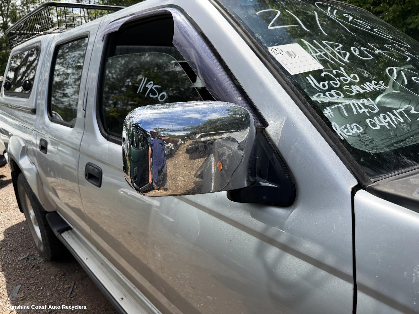 1997-2015 Nissan Navara Right Door Mirror