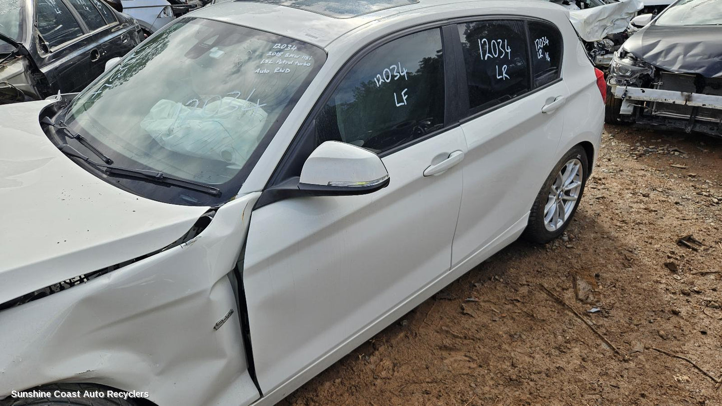 2011-2019 Bmw 1 Series Left Front Door Window