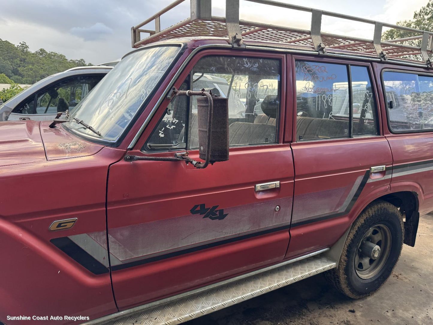 1984 Toyota Landcruiser Roof Rack Bars