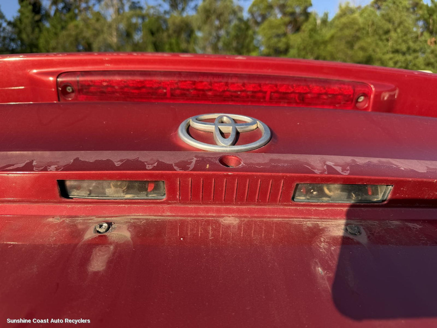 2002-2006 Toyota Camry Number Plate Lamp