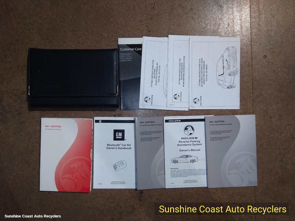 2004-2009 Holden Astra Owners Handbook