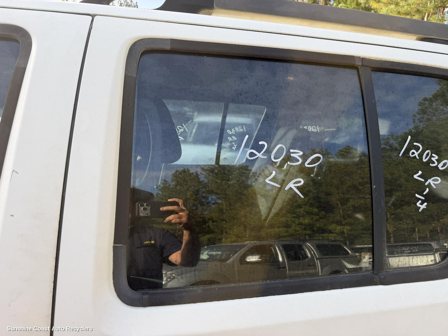 2005-2013 Nissan Pathfinder Left Rear Door Window