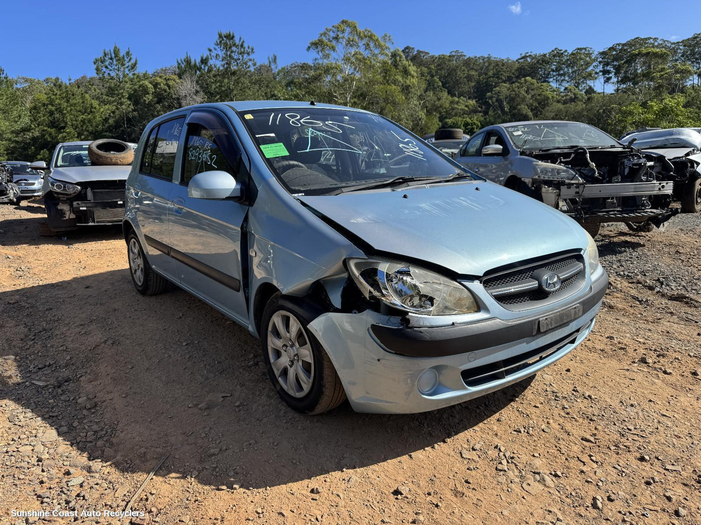 2010 Hyundai Getz Headrest