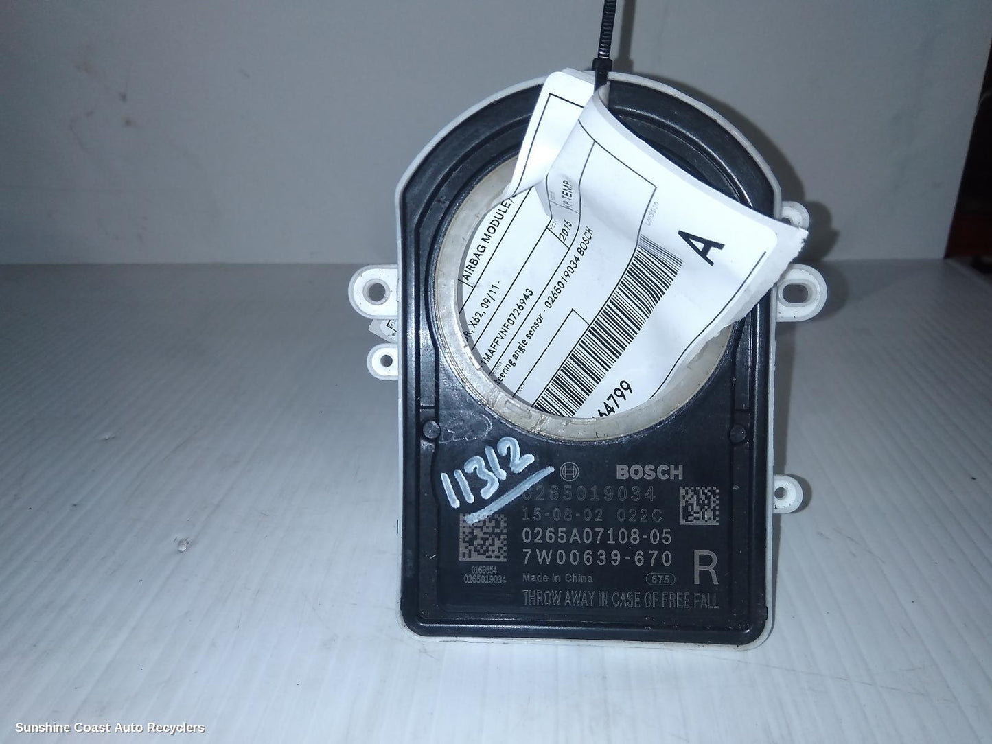 2011-2026 Renault Master Airbag Module Sensor