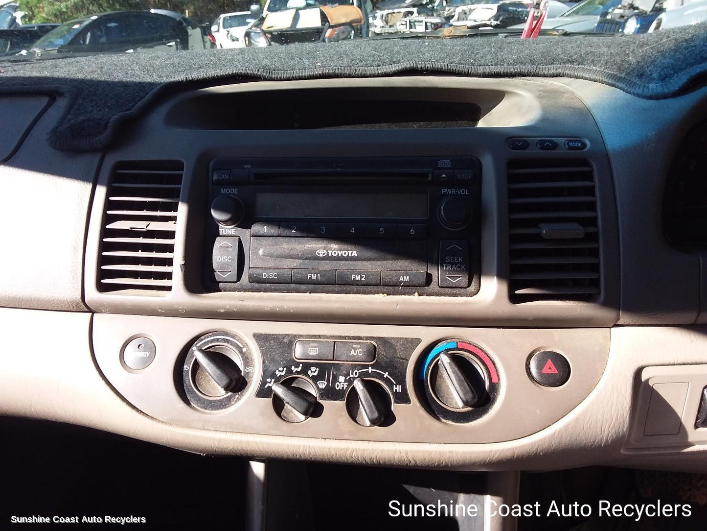 2003 Toyota Camry Radio Cd Dvd Sat Tv