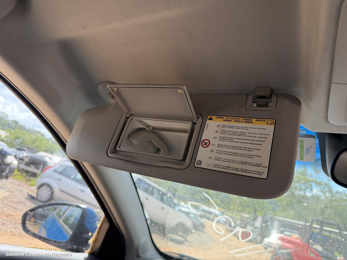 2011-2017 Holden Cruze Sunvisor