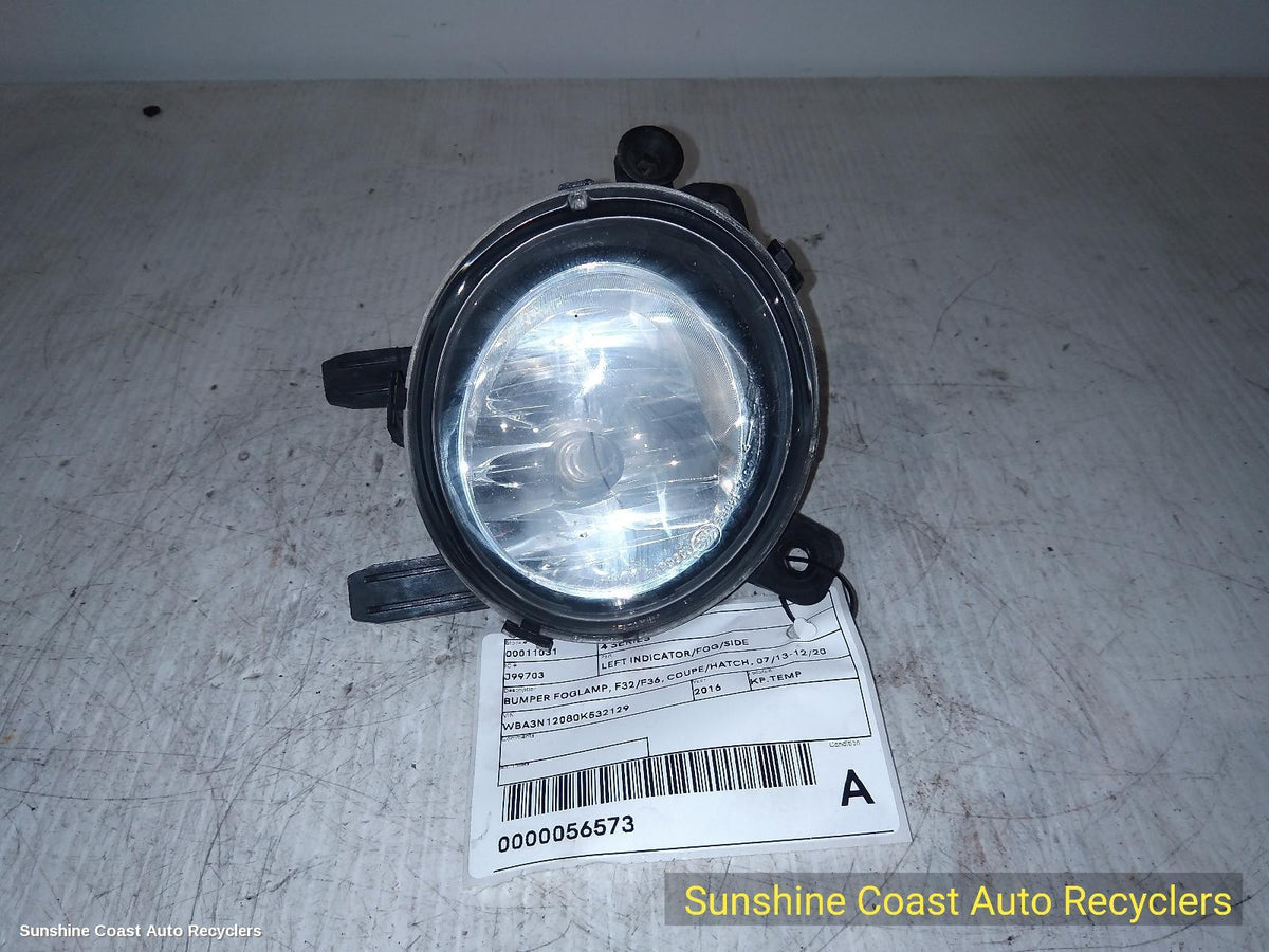 2013-2020 Bmw 4 Series Left Indicator Fog Side