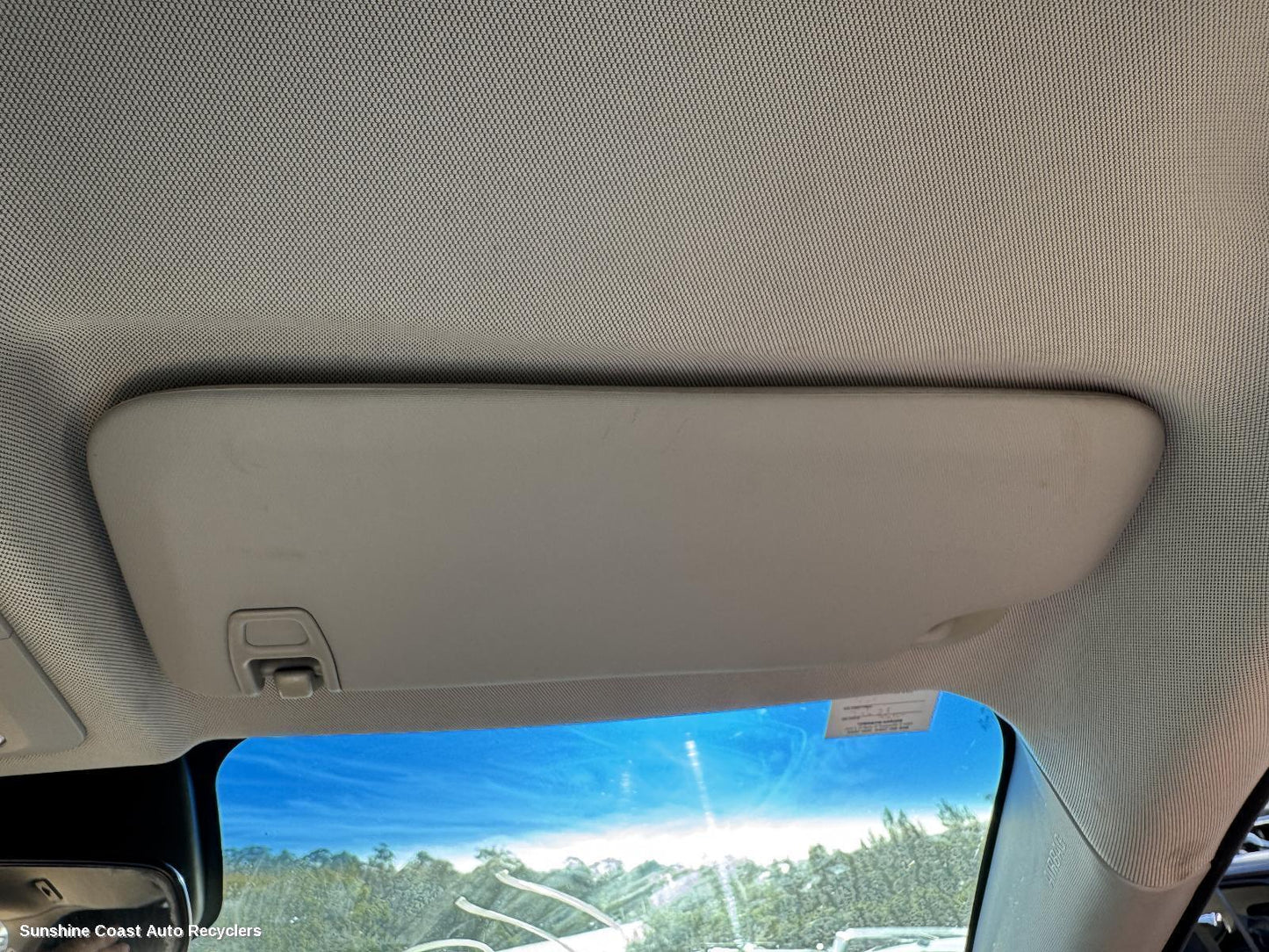 2014 Holden Cruze Sunvisor