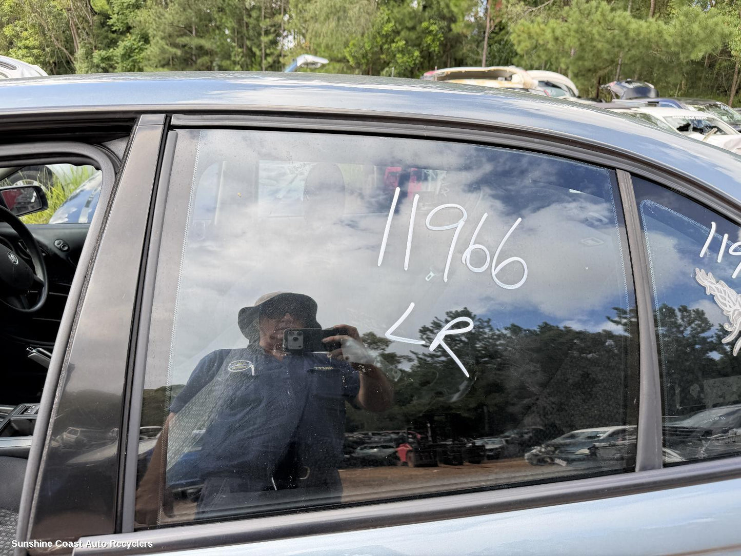 2002-2007 Holden Commodore Left Rear Door Window