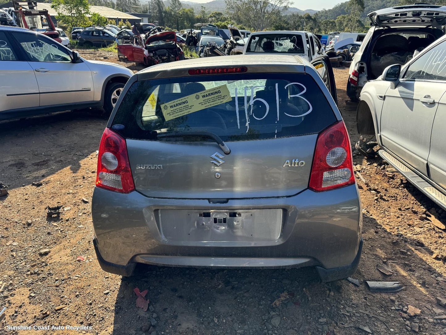 2013 Suzuki Alto Left Rear Door Sliding
