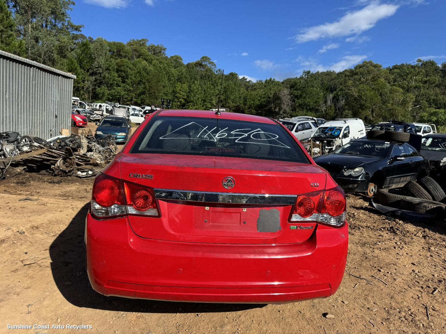 2012 Holden Cruze Bootlid Tailgate