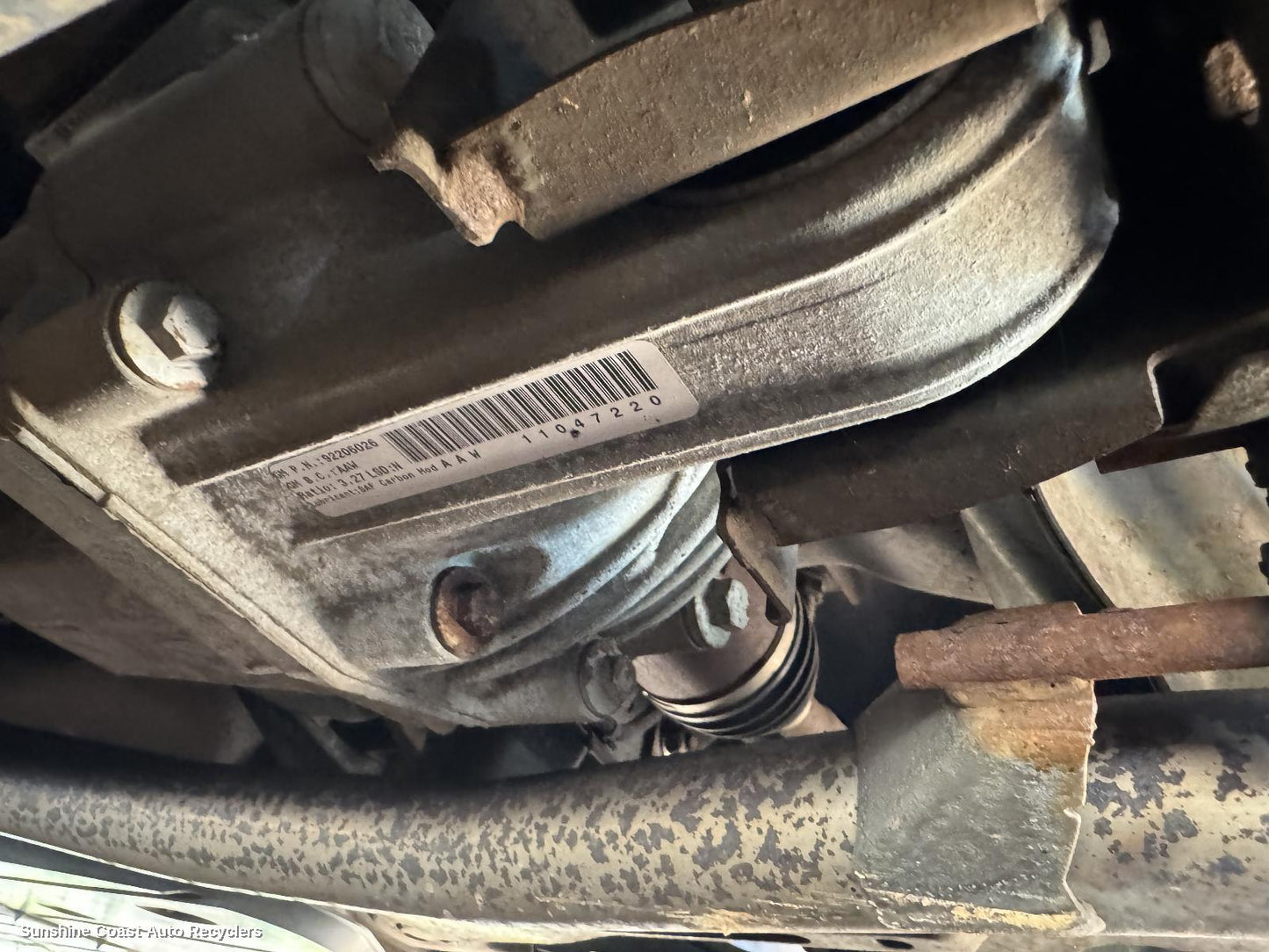 2011 Holden Commodore Differential Centre
