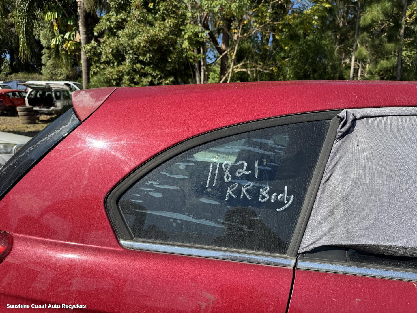 2015 Holden Captiva Right Rear Side Glass
