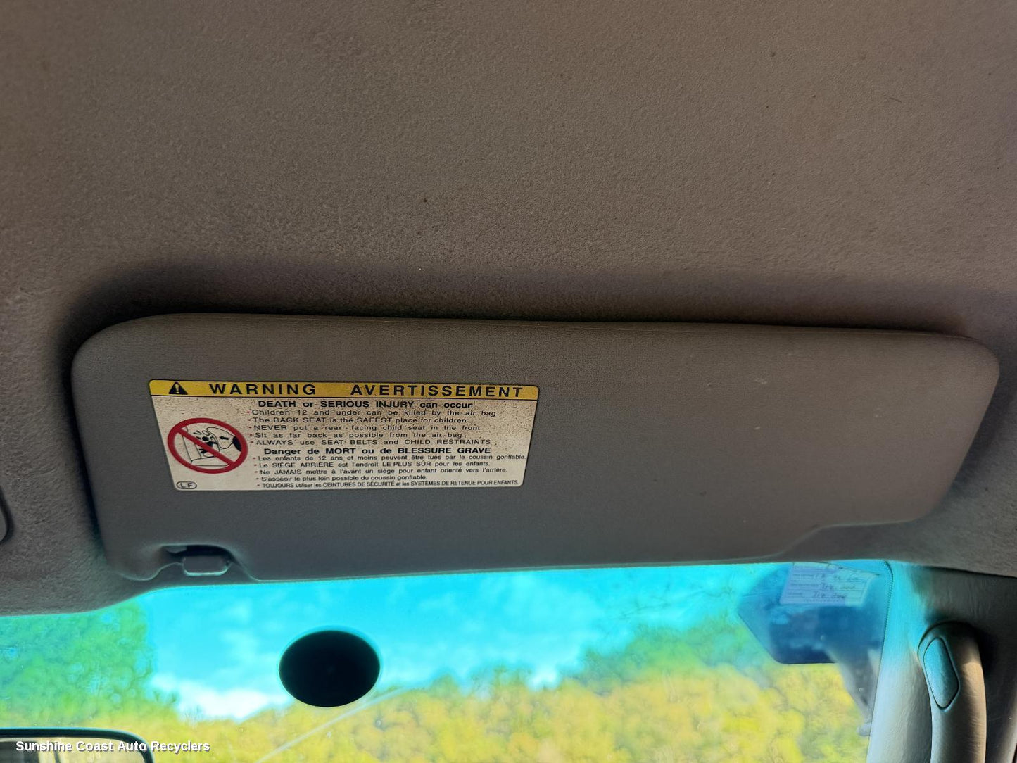 2003-2009 Toyota Prado Sunvisor