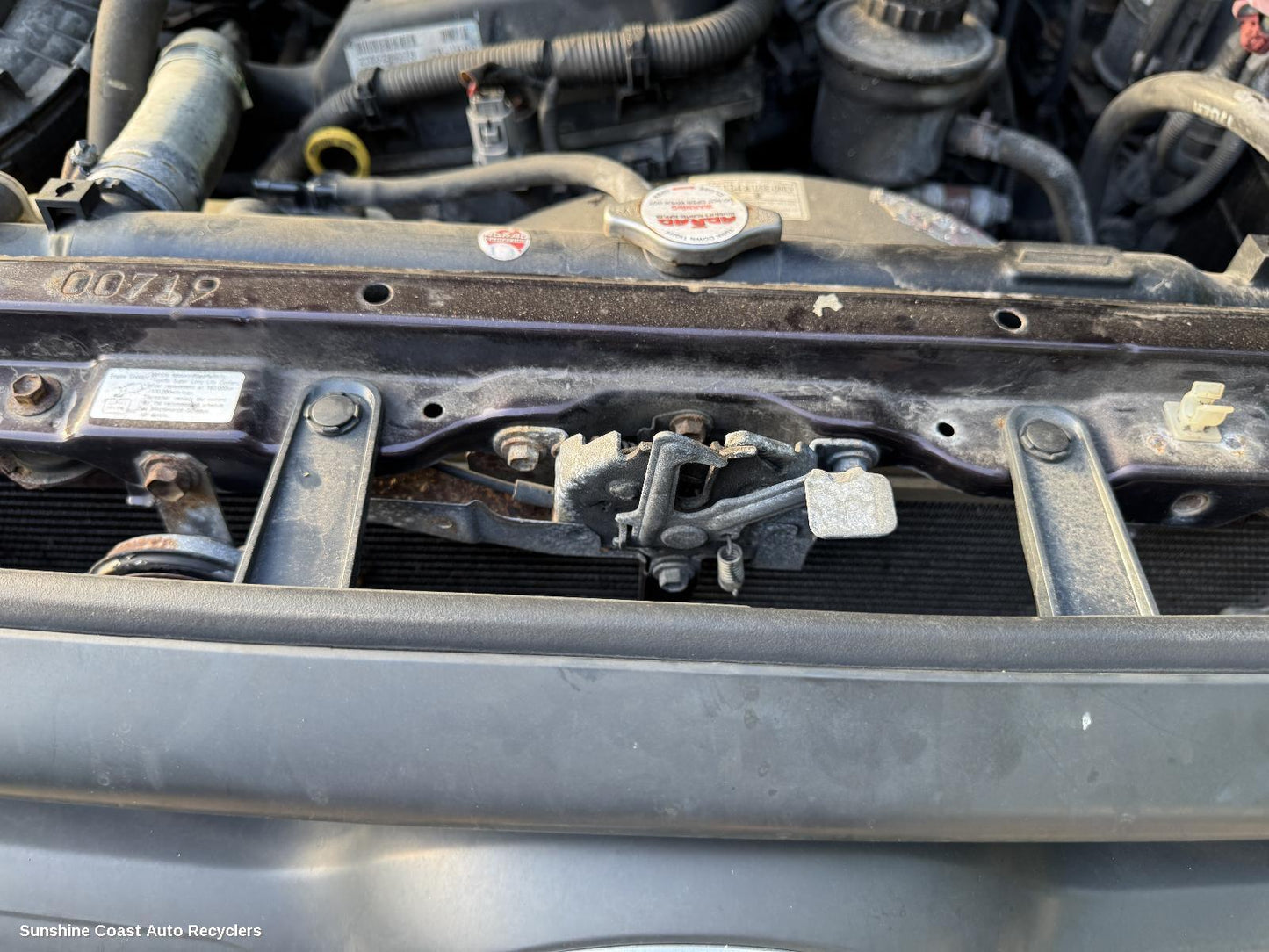 2006 Toyota Hilux Bonnet Lock Support