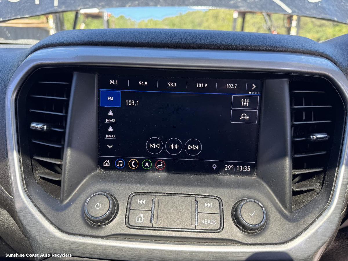 2018-2020 Holden Acadia Radio Cd Dvd Sat Tv