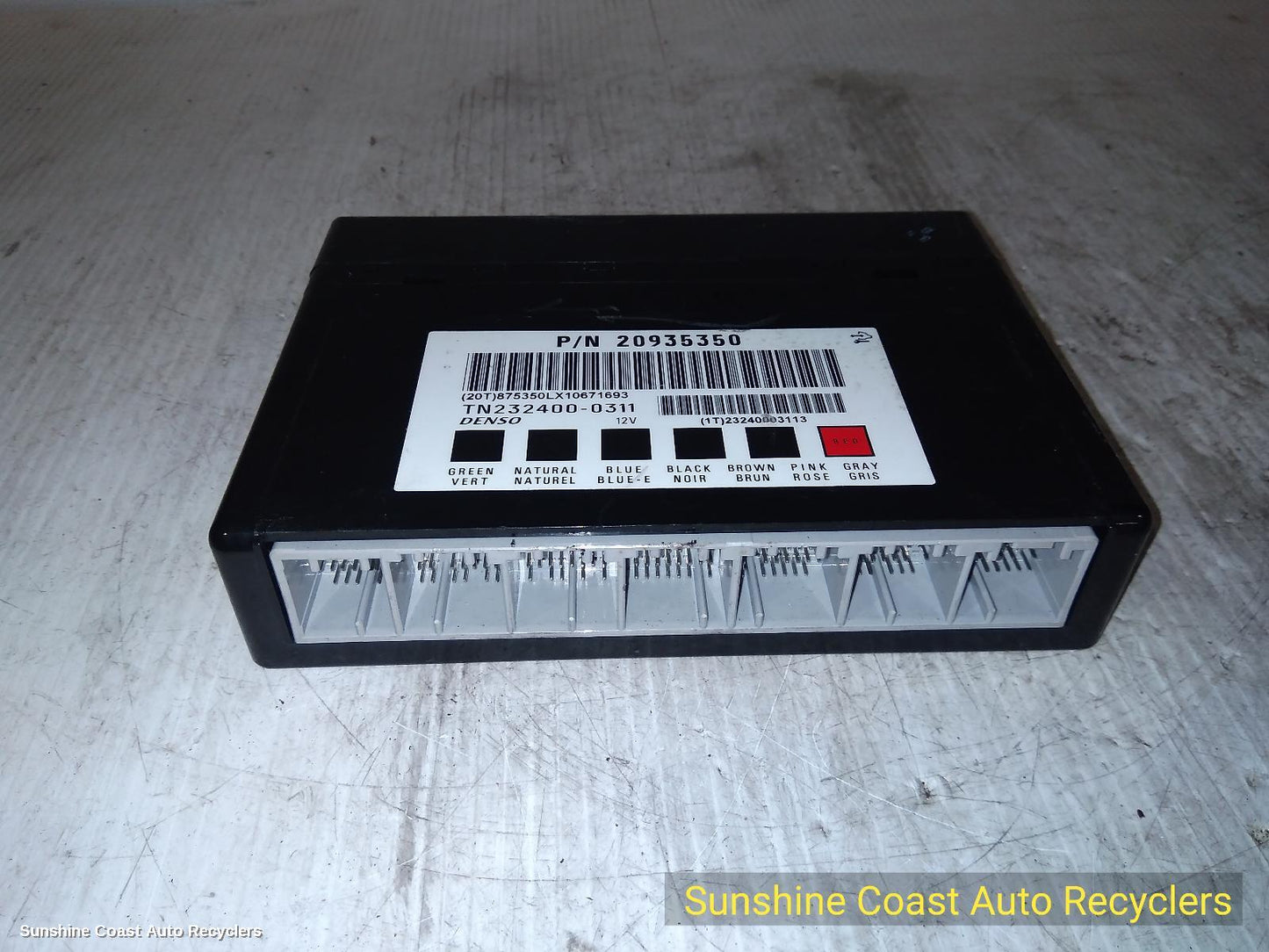 2011 Holden Commodore Ecu