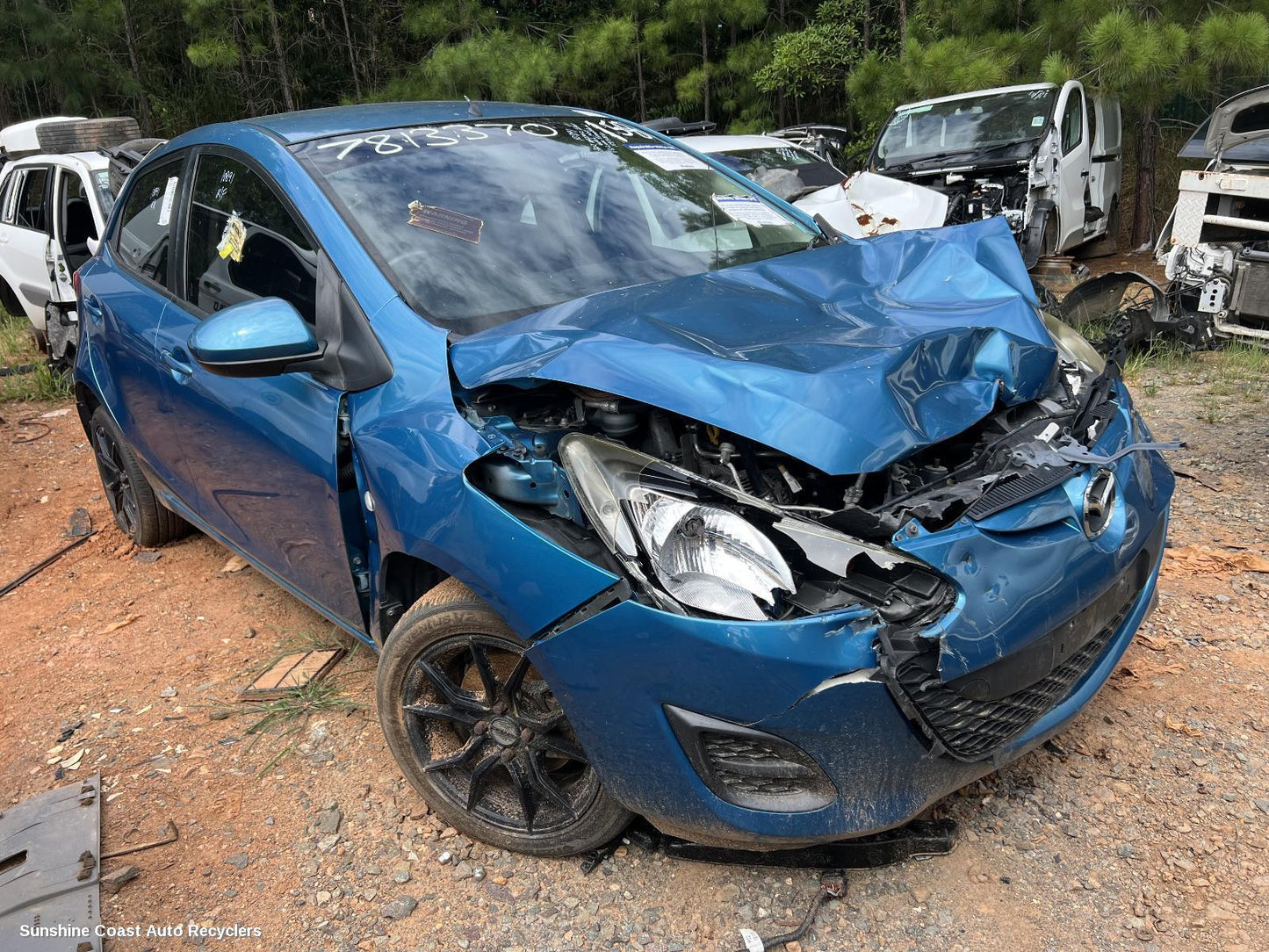 2012 Mazda 2 Steering Column