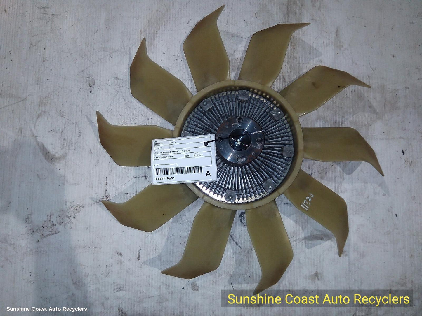 2015 Isuzu Mu-x Fan