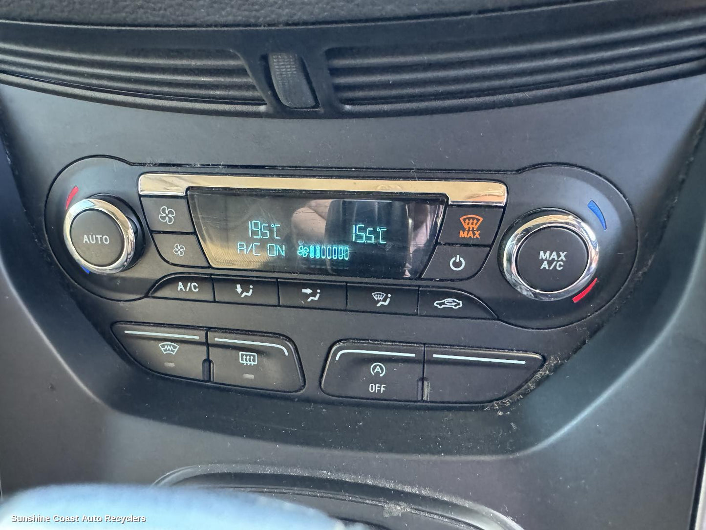 2015 Ford Kuga Heater Ac Controls