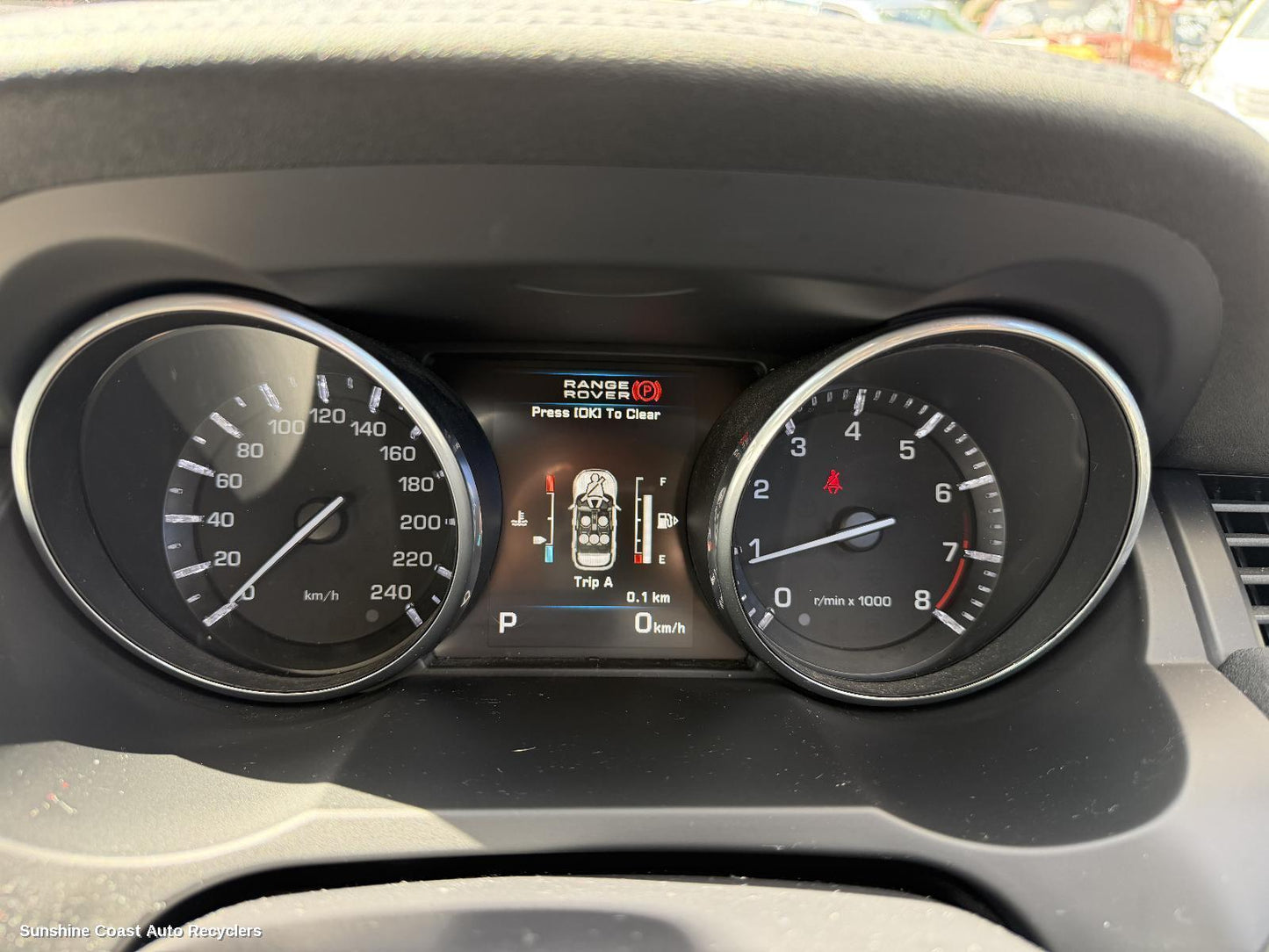 2011-2019 Land Rover Rangerover Evoque Instrument Cluster