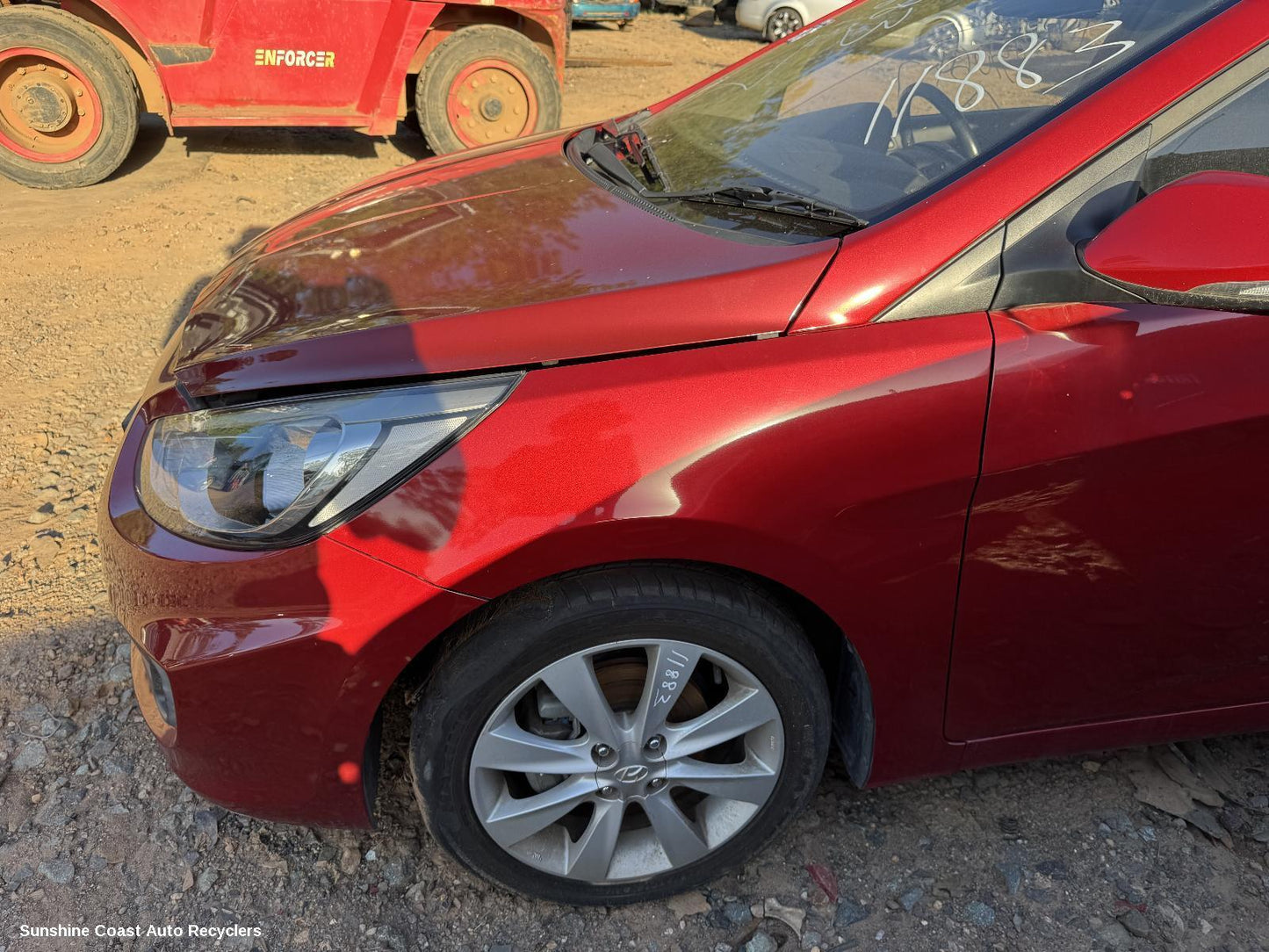 2017 Hyundai Accent Left Guard