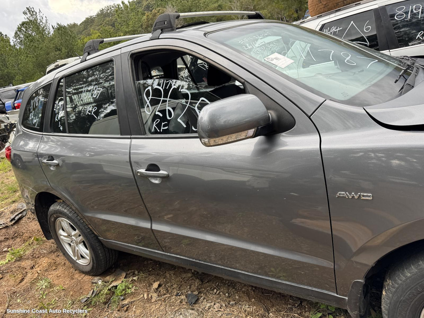 2011 Hyundai Santa Fe Right Front Door