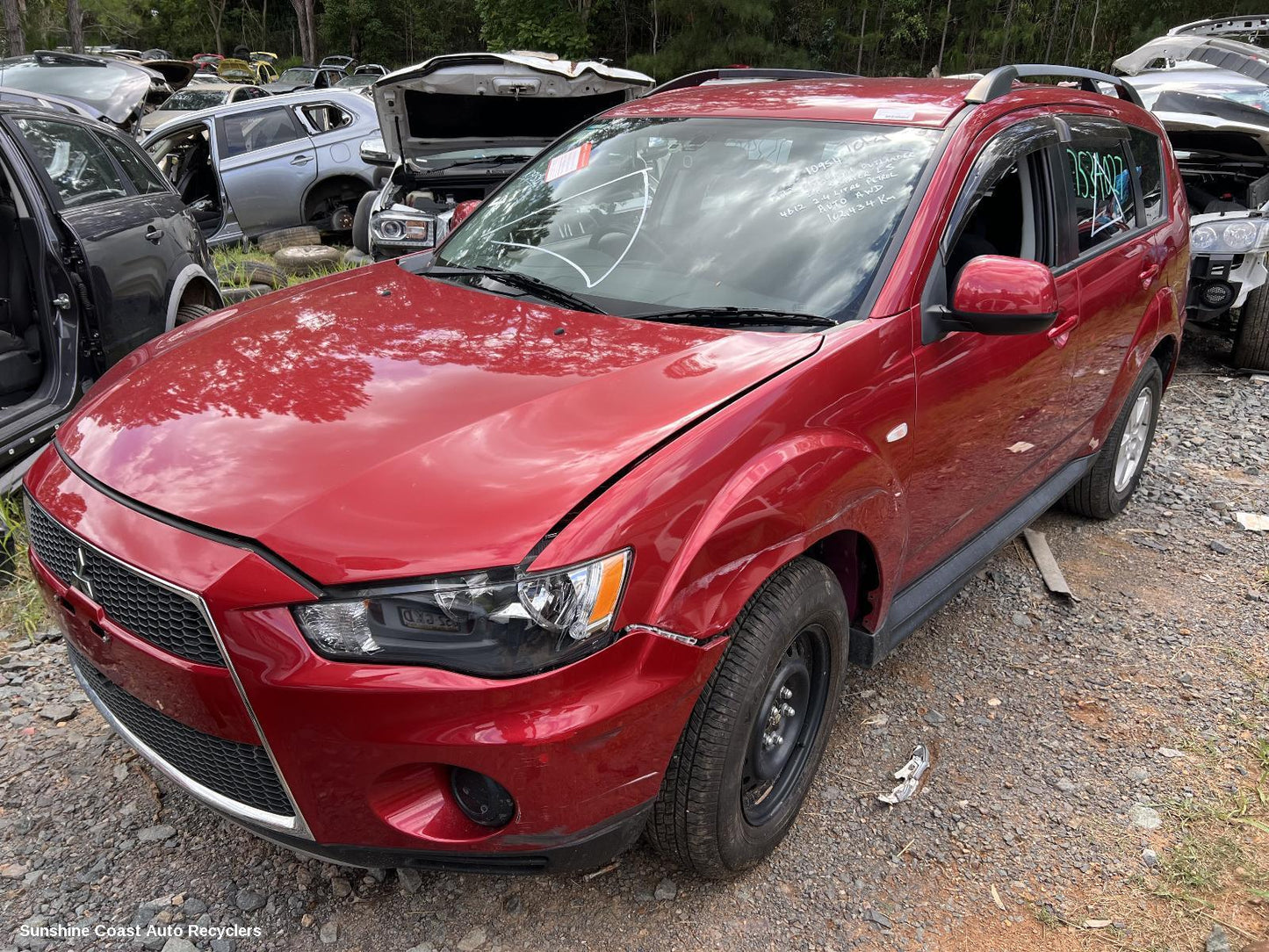 2012 Mitsubishi Outlander Rear Garnish