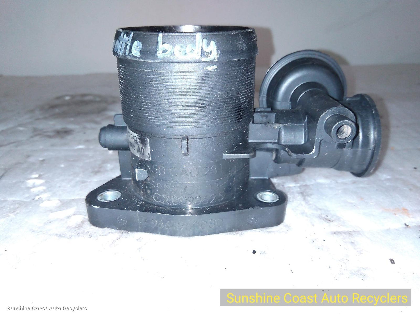 2010 Fiat Scudo Throttle Body